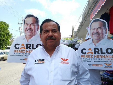 Carlos Perez en la lopez portillo