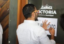 MC clausura oficina de alcaldía de Victoria