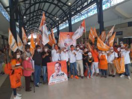 Debate pide Carlos Pérez entre aspirantes a la diputación federal