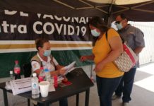 Vacunan contra el Covid-19 a 3 mil personas en el Cbtis 135