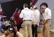 Irrumpe Leticia Sánchez en evento del Líder Nacional de Morena