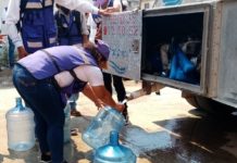 Consiguen agua en Veracruz para donarla en el sur de Tamaulipas