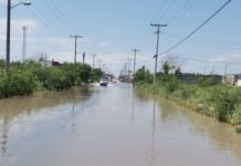 Continúan 10 colonias con inundaciones: PC Matamoros