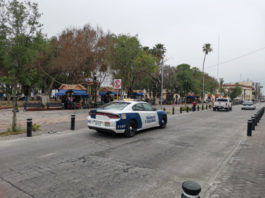 Vigilancia de Guardia Nacional y Marina a la baja en Centro de Matamoros