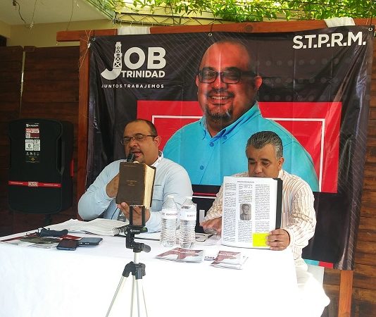 Pedimos justicia laboral para los petroleros, que se respete el reglamento: Job Trinidad