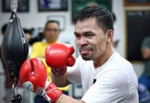 Paquiao boxeando a los 60, el video viral que emocionó a los fanáticos