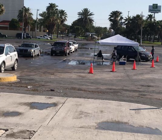 Reactivan vacunación a abuelitos en Matamoros.