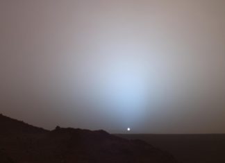 La razón por la que si estuvieras en Marte verías un atardecer azul y no rojo