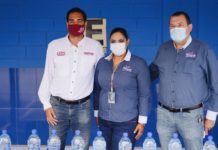 Escuchan trabajadores propuestas de Carlos Peña Ortiz