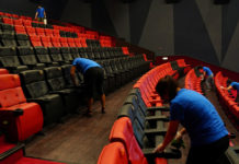 Cines podrán operar al 50% de su capacidad