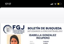 Desaparece en Victoria Isabella González Ricupero; tiene 19 años