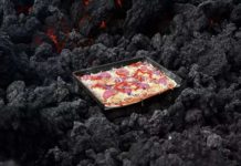 ¿Pizza para llevar? Salsa, queso y lava, la novedad en Guatemala