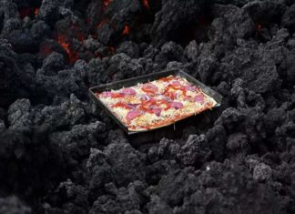 ¿Pizza para llevar? Salsa, queso y lava, la novedad en Guatemala