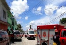 Bomberos acuden a incendio en una vivienda