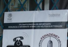Fepade atenta a denuncias por delitos electorales