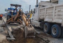 Franjas pintadas será la señalización para cruzar la avenida Sexta