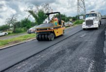 Recarpetea Municipio calle Las Torres en la colonia E. Zapata