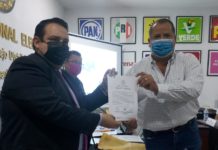 Madruga Oscar Almaraz para recibir constancia de mayoría como Diputados federal