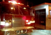 Bomberos atienden llamado de incendio en vivienda