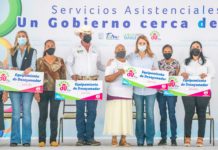 Familias de San Carlos tienen acceso a servicios de Gobierno del Estado y del DIF Tamaulipas con Un Gobierno Cerca de Ti