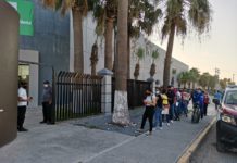 Poca afluencia de jóvenes en el módulo de vacunación en Ciudad Industrial.