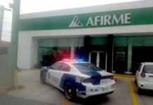 Investigan atraco a empresa bancaria