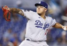 Julio Urías llegó a 11 victorias en triunfo de Dodgers sobre Marlins