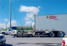 Registran accidente vial sobre libramiento a Monterrey