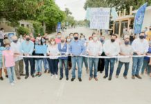 Inaugura Gobernador Francisco Cabeza de Vaca pavimentaciones en Tampico