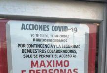 Tiendas refuerzan medidas sanitarias