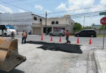 Mejora Gobierno de Reynosa vialidades de 6 colonias