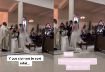 ‘Siempre te seré infiel’; hombre se equivoca al decir sus votos y se hace viral