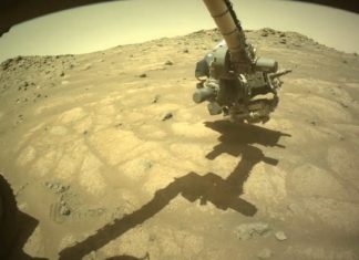 El róver Perseverance de la NASA capta una formación rocosa única en el “antiguo lecho de un lago” en Marte