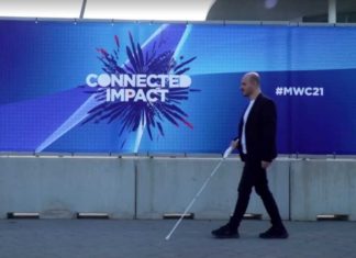 Así es el bastón inteligente para personas con discapacidad visual