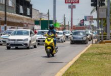 Piden a Motociclistas Respetar el Reglamento de Tránsito.
