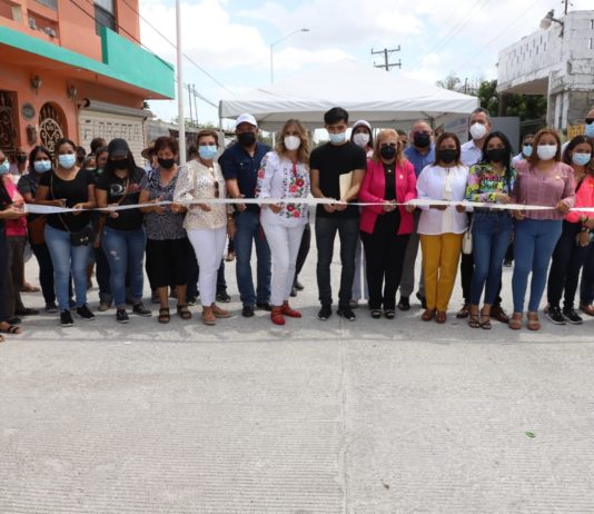 Más pavimentaciones nuevas mejoran nivel de vida en Reynosa
