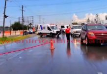 Atropellan a persona en concurrida carretera y muere