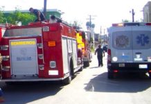 Bomberos acuden a incendio en vivienda abandonada