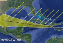 Depresión Tropical ‘Grace’ avanza a Tamaulipas