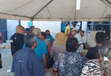 Protestan abuelitos y bloquean avenida en Madero