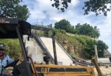 85% de avance obra de construcción del Tobogán en Tampico