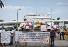 Protestan nuevamente contra COMAPA por altos cobros y mala calidad del agua