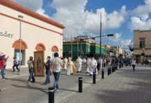 Realiza Diócesis de Matamoros Peregrinación de la Virgen de Guadalupe.