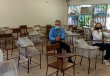 Realizan simulacro de regreso a clases presenciales en Madero