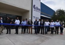 Erika inaugura nueva planta en Reynosa