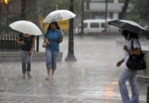 Más lluvia y viento en tiempo de canícula