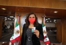 Montserrat Arcos rindió protesta como Diputada Federal.