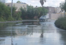 Nuevamente padecen por inundación