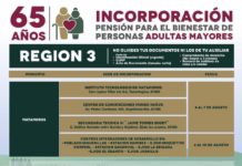 Reactivan inscripción al Programa de Pensiones 65 y Más en Matamoros.