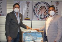 Resalta dona cubrebocas para migrantes